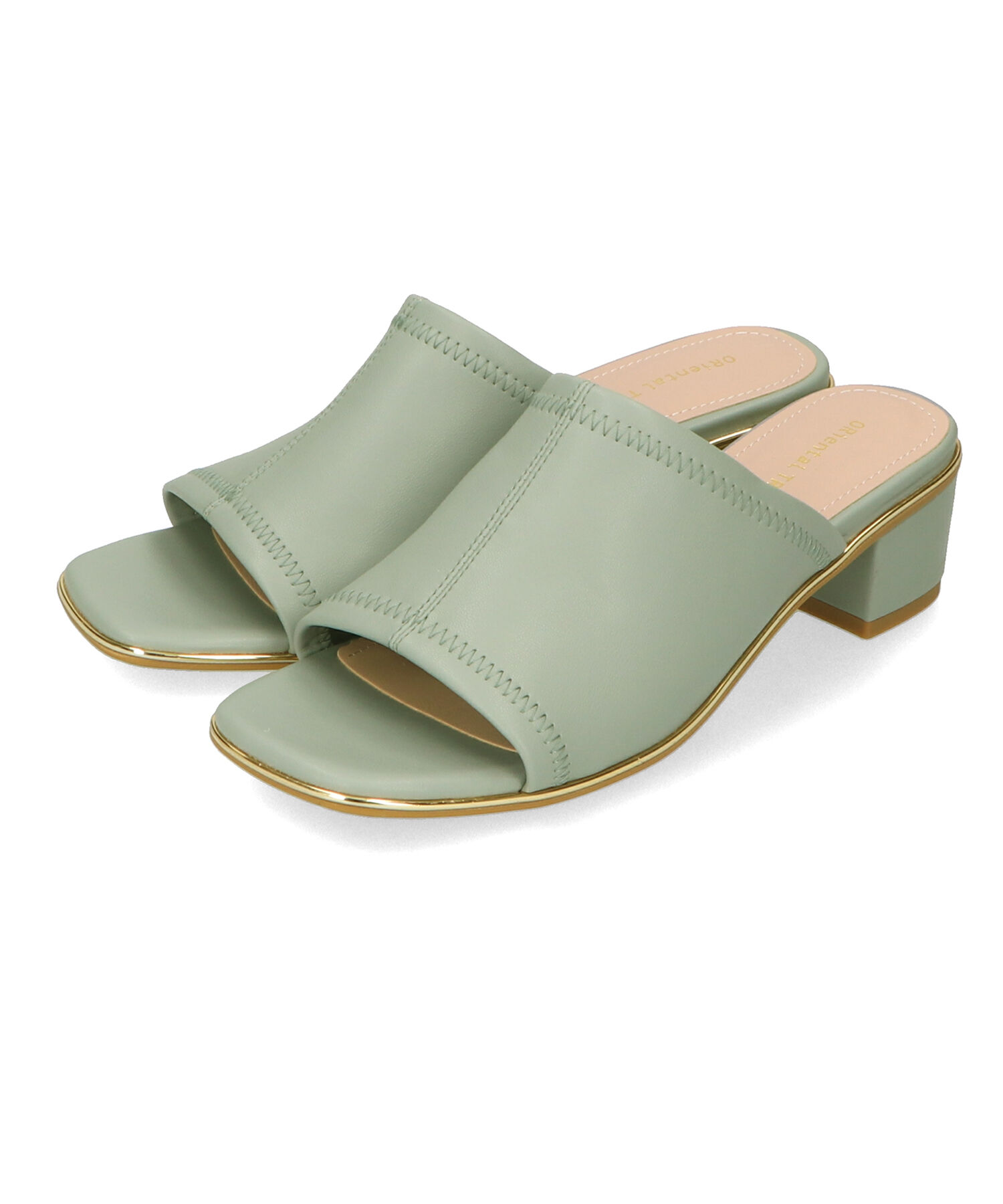 ORiental TRaffic「【アウトレット価格】ソフトレザーミュールサンダル/31203」|サンダル|