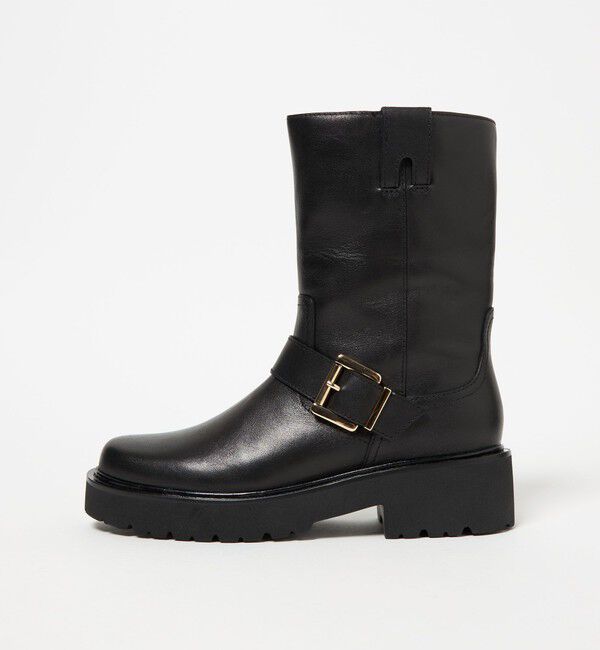 ODETTE E ODILE「エンジニア ショートブーツ45」|ショートブーツ|BLACK