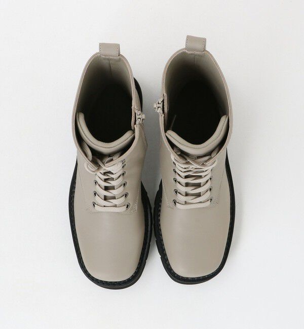 ODETTE E ODILE「スクエアレースアップ ショートブーツ55&uarr;」|ショートブーツ|