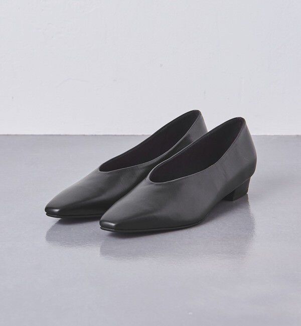UNITED ARROWS「スクエア ポインテッド フラットシューズ」|パンプス|