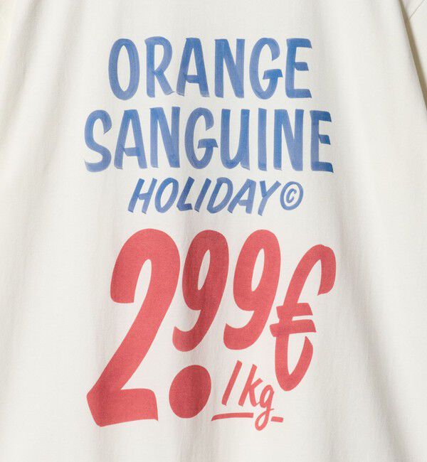 UNITED ARROWS「【別注】＜HOLIDAY BOILEAU＞ORANGE SANGUINE Tシャツ」|Tシャツ・カットソー|
