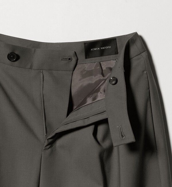 AEWEN MATOPH「＜AEWEN MATOPH＞ウールタック カーブパンツ」|チノ|