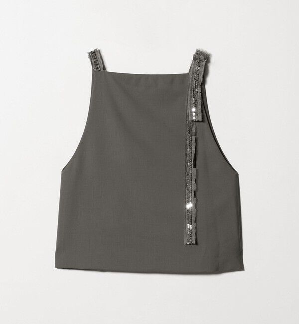AEWEN MATOPH「＜AEWEN MATOPH＞スパンコールテープ 2WAYジレキャミソール」|キャミソール|