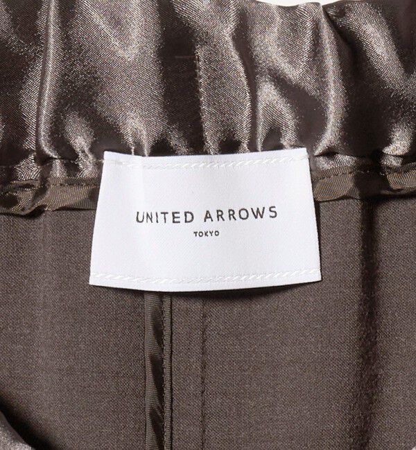 UNITED ARROWS「サテン ウエスト ロングスカート ‐ウォッシャブル‐」|スカート|