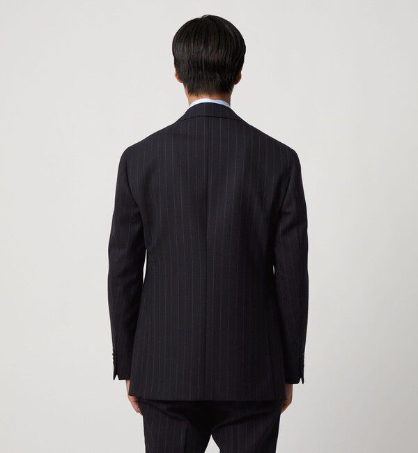 UNITED ARROWS「ワイドストライプ ダブル 6ボタン スーツ MC‐MODEL ヨコストレッチ」|スーツ|