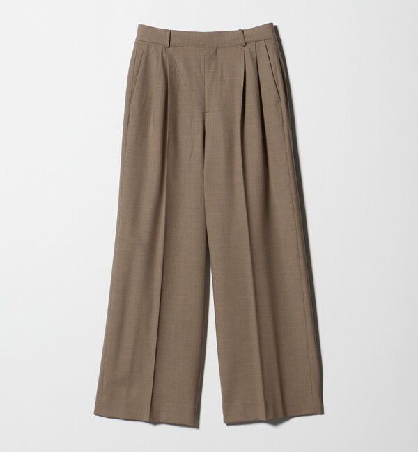 UNITED ARROWS「トロピカル ２タック ワイドパンツ ストレッチ」|チノ|