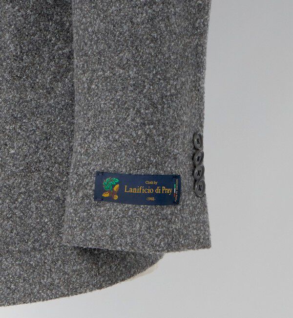 UNITED ARROWS「DI PRAY ブークレ シングル 3ボタン テーラードジャケット C‐MODEL」|テーラードジャケット|