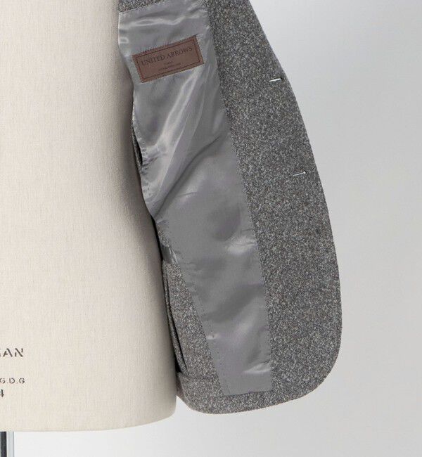 UNITED ARROWS「DI PRAY ブークレ シングル 3ボタン テーラードジャケット C‐MODEL」|テーラードジャケット|