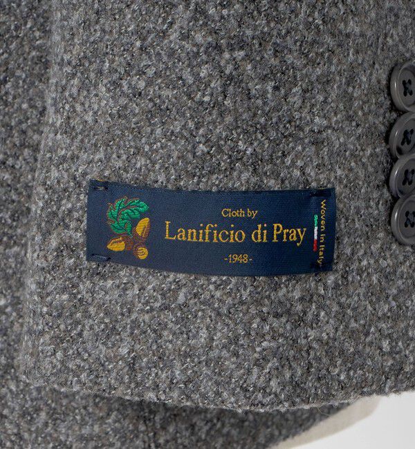 UNITED ARROWS「DI PRAY ブークレ シングル 3ボタン テーラードジャケット C‐MODEL」|テーラードジャケット|