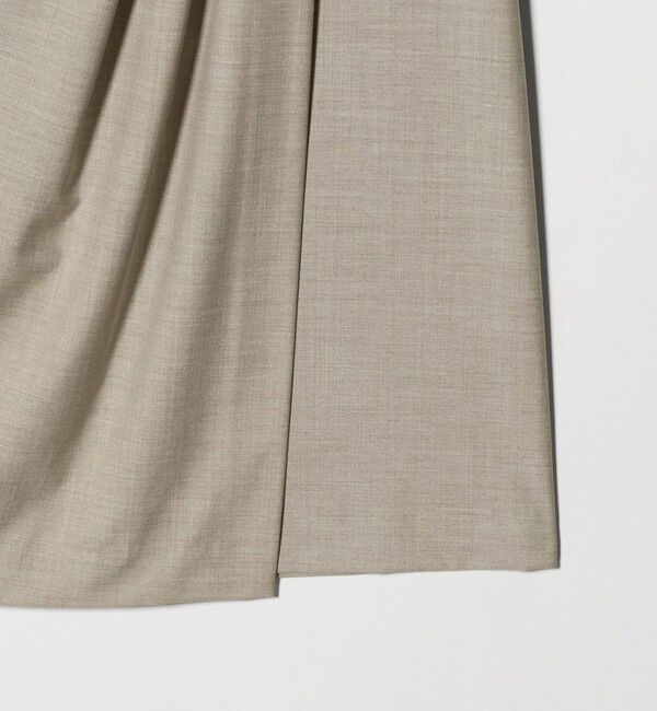 UNITED ARROWS「ドレープ アシンメトリー ロング スカート」|スカート|