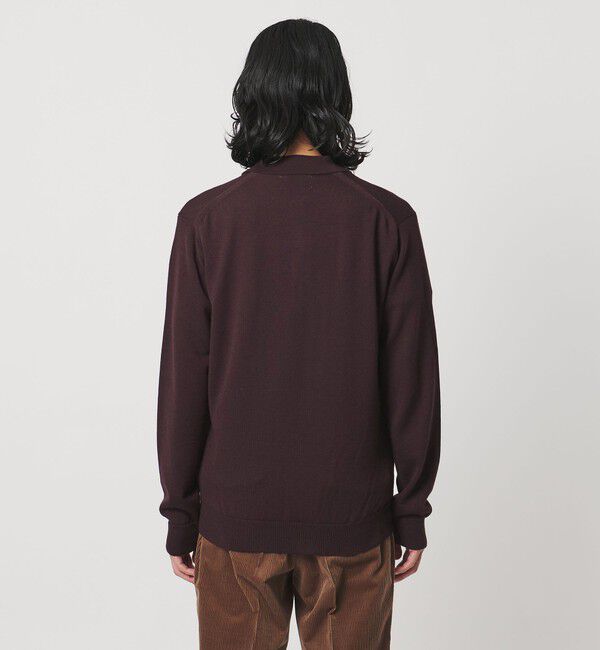 UNITED ARROWS「YAMAGATA ミドルゲージ ポロカーディガン」|カーディガン|