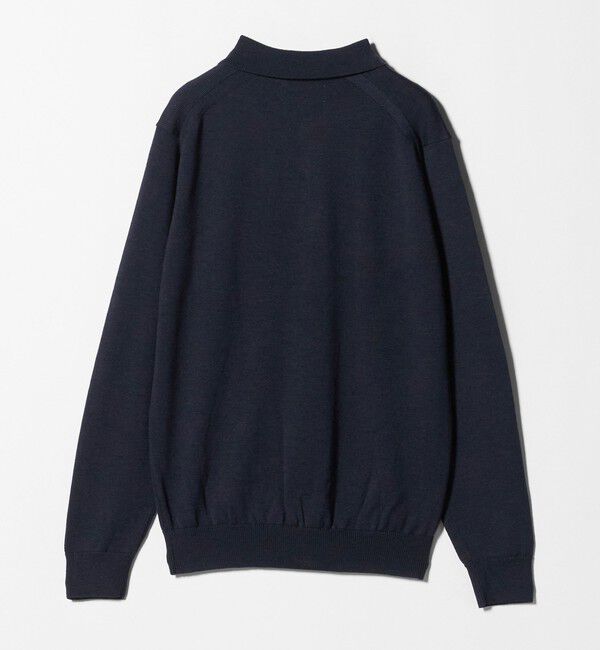 UNITED ARROWS「YAMAGATA ミドルゲージ ポロカーディガン」|カーディガン|