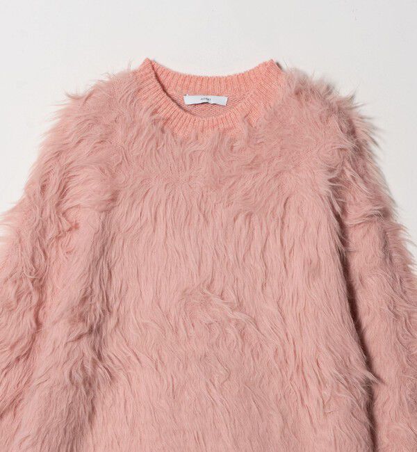 ASTRAET「＜ASTRAET＞シャギー クルーネックニット」|ニット・セーター|