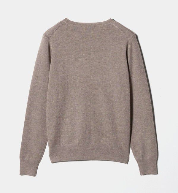 UNITED ARROWS「フルニードル クルーネック ニット」|ニット・セーター|