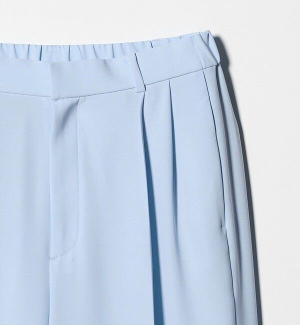 UNITED ARROWS「P 2タック ワイドパンツ ‐ウォッシャブル‐」|スラックス|