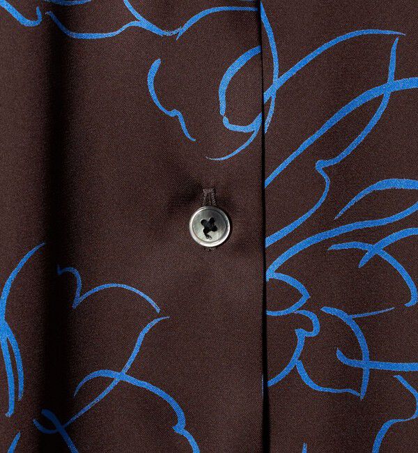 UNITED ARROWS「アブストラクトフラワー シャツ ‐ウォッシャブル‐」|シャツ・ブラウス|