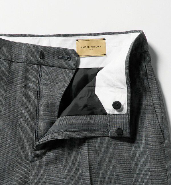 UNITED ARROWS「NALYA グレンチェック パンツ」|スラックス|