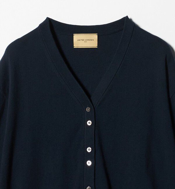 UNITED ARROWS「Vネック カーディガン」|カーディガン|