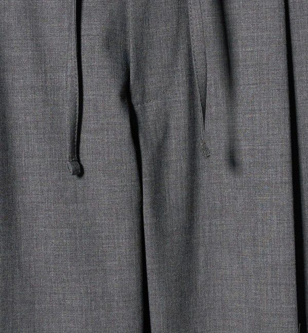 UNITED ARROWS「TR バックシャーリング １プリーツ イージー スラックス　ストレッチ 接触冷感」|スラックス|