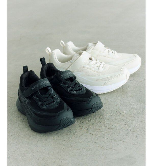 UNITED ARROWS green label relaxing「＜瞬足＞JJ-152 ブレードブースター スニーカー / BLADE BOOSTER /  SYUNSOKU / キッズ 19cm-25cm」|スニーカー|BLACK