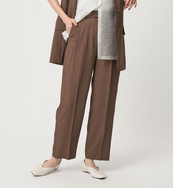 UNITED ARROWS green label relaxing「＜SEASONAL COLLECTION＞2タック パンツ」|スラックス|