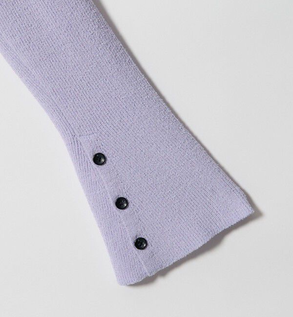 EMMEL REFINES「＜EMMEL REFINES＞EM HW ソデボタン タートルニット」|ニット・セーター|