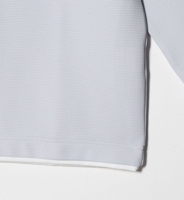 UNITED ARROWS green label relaxing「【WEB限定】リップル フェイクレイヤード ロングスリーブ Tシャツ -吸水速乾・抗菌-」|Tシャツ・カットソー|