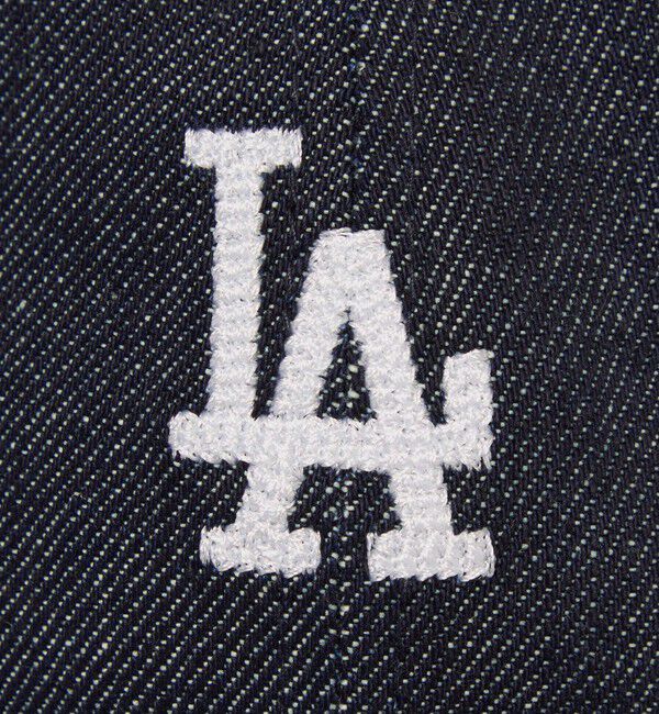 UNITED ARROWS green label relaxing「【別注】＜NEW ERA＞9TWENTY デニム LA  ネイビー キャップ」|キャップ・キャスケット|