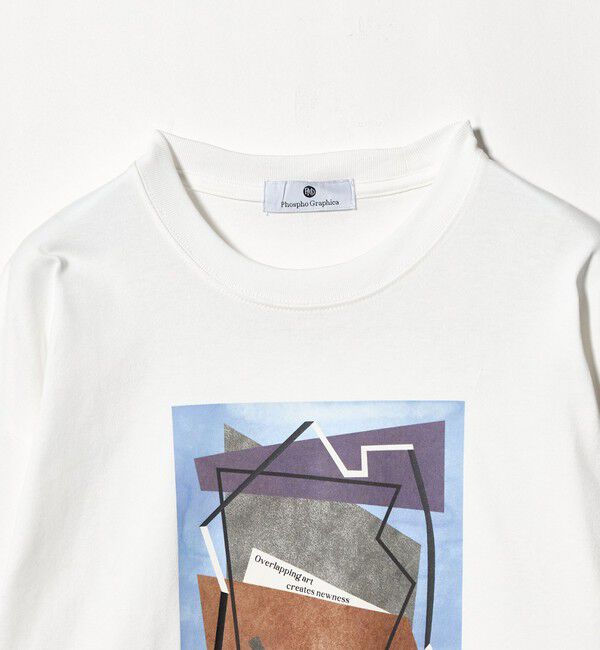 UNITED ARROWS green label relaxing「＜Phospho Graphica＞グラフィック ロングスリーブ Tシャツ」|Tシャツ・カットソー|