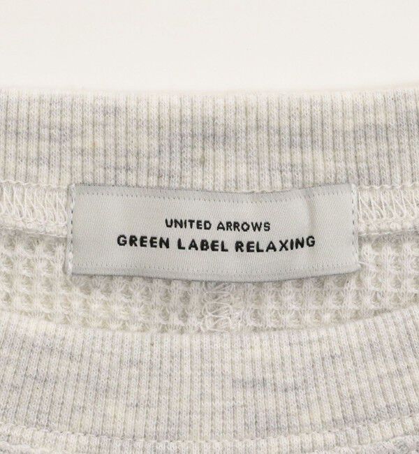 UNITED ARROWS green label relaxing「【WEB限定】＜at ease＞ワッフル ロングスリーブ カットソー」|Tシャツ・カットソー|