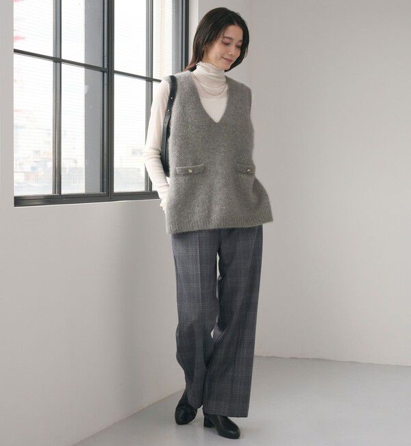 UNITED ARROWS green label relaxing「［size SHORT/TALLあり］ニーハイフレアパンツ ウラキモウ」|その他|