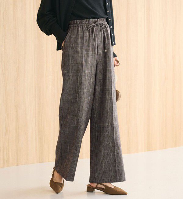 UNITED ARROWS green label relaxing「［size SHORT/TALLあり］ニーハイフレアパンツ ウラキモウ」|その他|