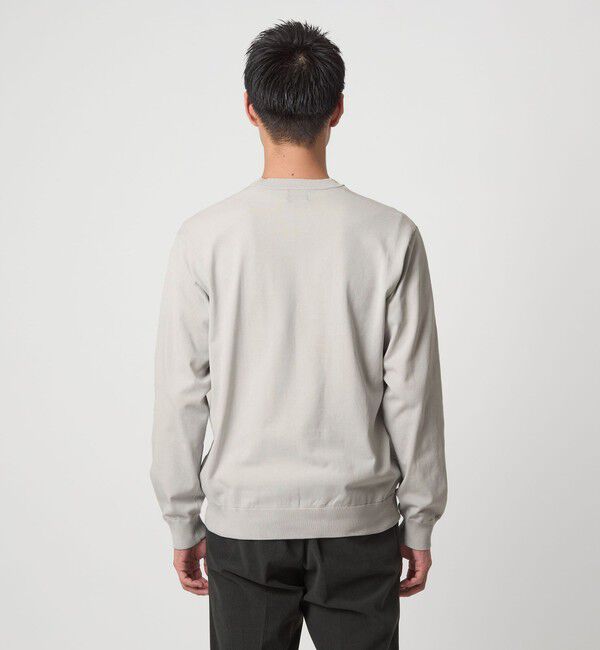 UNITED ARROWS green label relaxing「コットン ポリエステル クルーネック ニット」|ニット・セーター|