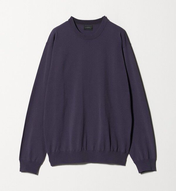 UNITED ARROWS green label relaxing「コットン ポリエステル クルーネック ニット」|ニット・セーター|