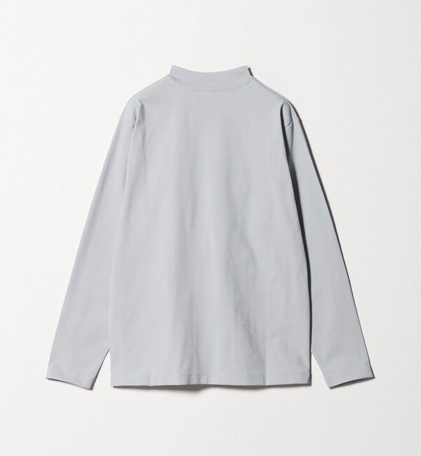UNITED ARROWS green label relaxing「【WEB限定】JUST fit クリーン カノコ モックネック 長袖 Tシャツ -抗菌-」|Tシャツ・カットソー|