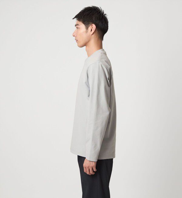 UNITED ARROWS green label relaxing「【WEB限定】JUST fit クリーン カノコ ジャケイン 長袖 Tシャツ -抗菌-」|Tシャツ・カットソー|