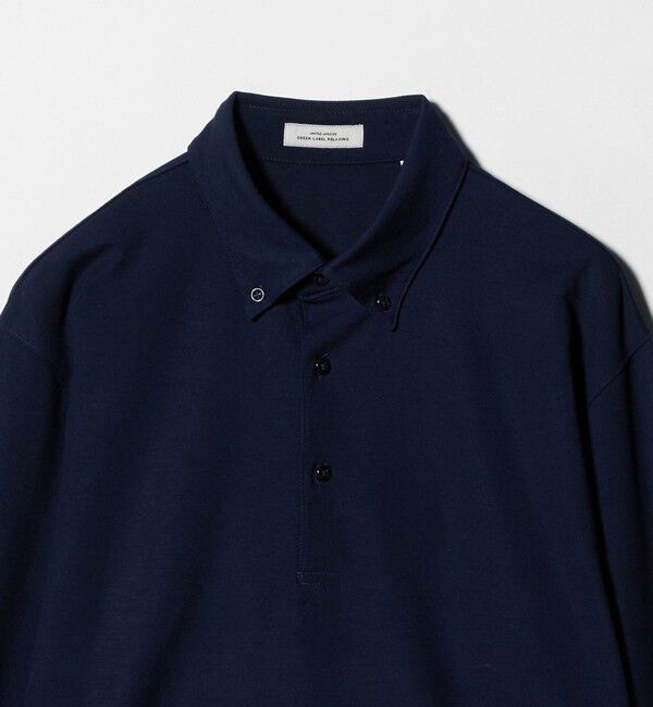 UNITED ARROWS green label relaxing「M/DY ボタンダウン 長袖 ポロシャツ」|ポロシャツ|