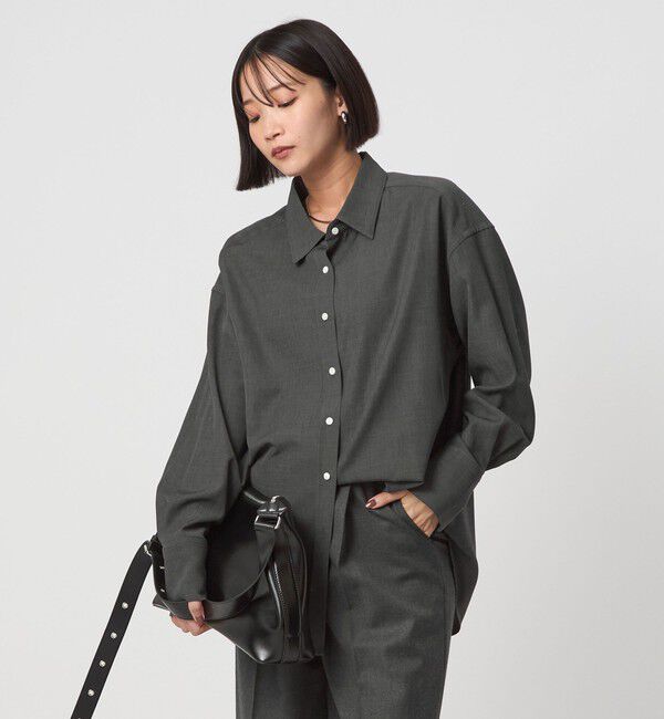 UNITED ARROWS green label relaxing「ツイル シャツ ウォッシャブル」|シャツ・ブラウス|