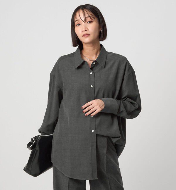 UNITED ARROWS green label relaxing「ツイル シャツ ウォッシャブル」|シャツ・ブラウス|