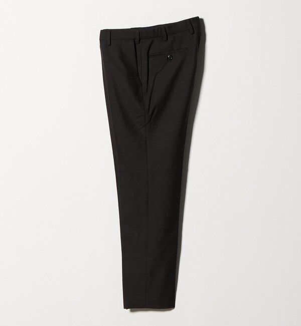 UNITED ARROWS green label relaxing「A+ TWPU バーズアイ スリム アジャスター スラックス -ウォッシャブル・ストレッチ-」|スラックス|