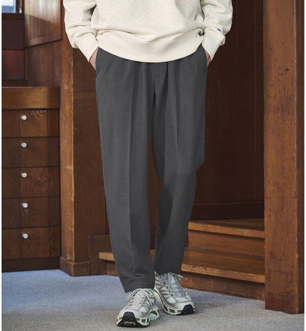 UNITED ARROWS green label relaxing「TRカルゼ 裏起毛 オルマイ パンツ  R1 -2WAYストレッチ-」|その他|DK.BROWN