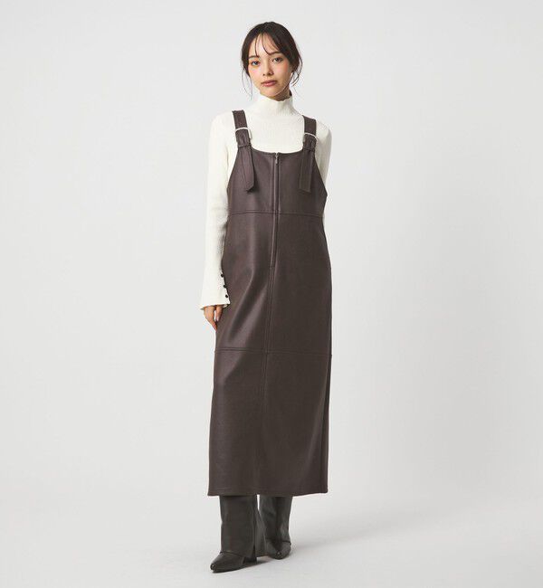 EMMEL REFINES「＜EMMEL REFINES＞EM マシュマロタッチ ジャンスカ」|ワンピース|