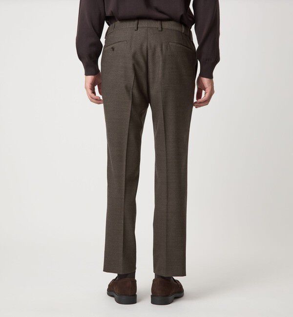 UNITED ARROWS green label relaxing「A+ TWPU ホームスパン スタンダード イージー スラックス -ウォッシャブル・ストレッチ-」|スラックス|