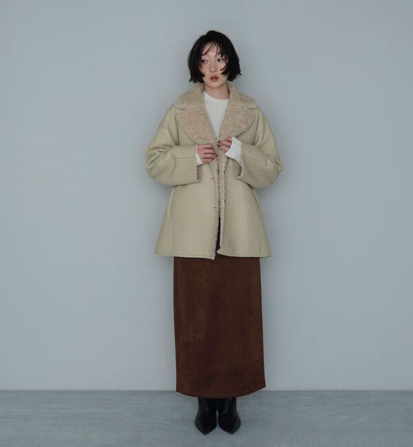 EMMEL REFINES「＜EMMEL REFINES＞EM リバーシブル フェイクムートン コート」|その他|
