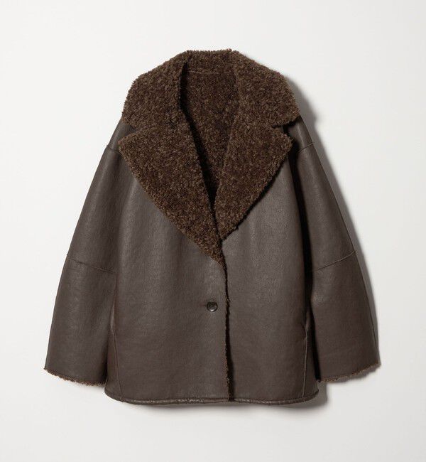 EMMEL REFINES「＜EMMEL REFINES＞EM リバーシブル フェイクムートン コート」|その他|