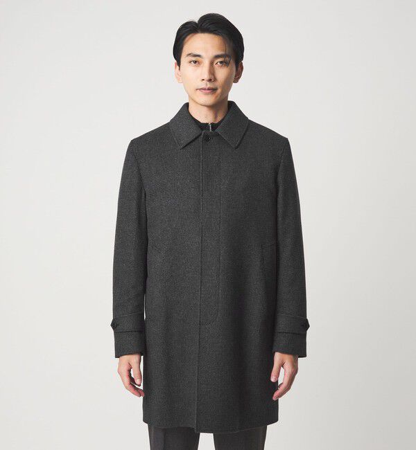 UNITED ARROWS green label relaxing「ウールカシミヤ バルカラーコート ステンカラーコート」|ステンカラーコート|