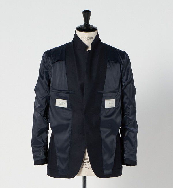 UNITED ARROWS green label relaxing「GLR CLOTH ミルドカルゼ 2B RG ジャケット」|テーラードジャケット|