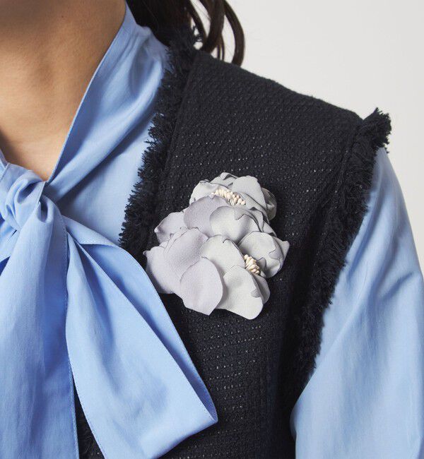 UNITED ARROWS green label relaxing「フラワー ミックスコサージュ」|ブローチ・コサージュ|