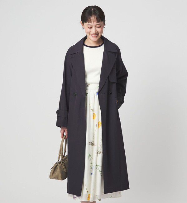 UNITED ARROWS green label relaxing「ライト トレンチコート」|トレンチコート|NAVY
