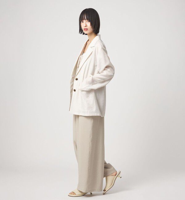 EMMEL REFINES「＜EMMEL REFINES＞EM ライトシアー テーラード ジャケット」|テーラードジャケット|